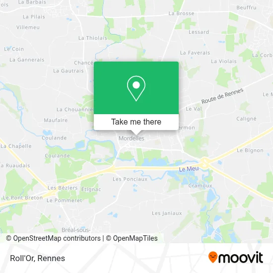 Roll'Or map