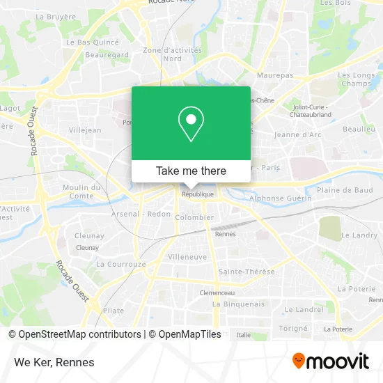 We Ker map