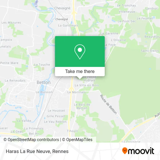 Haras La Rue Neuve map