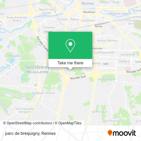 parc de brequigny map