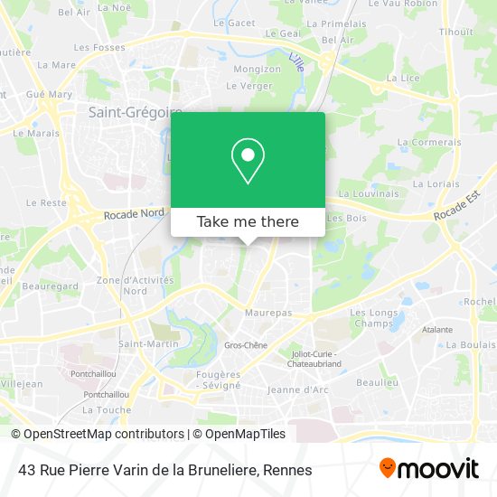 43 Rue Pierre Varin de la Bruneliere map
