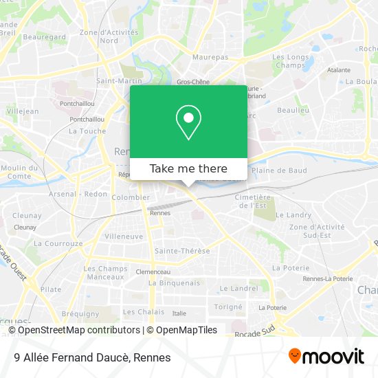 9 Allée Fernand Daucè map