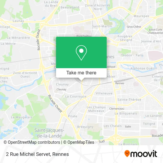 2 Rue Michel Servet map