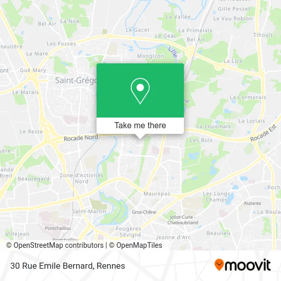 30 Rue Emile Bernard map