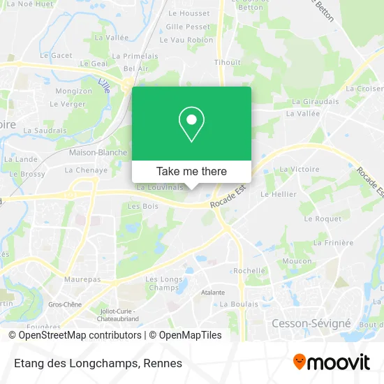 Etang des Longchamps map