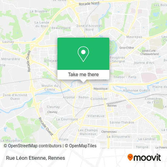 Rue Léon Etienne map