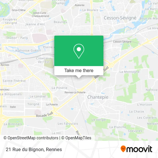 21 Rue du Bignon map