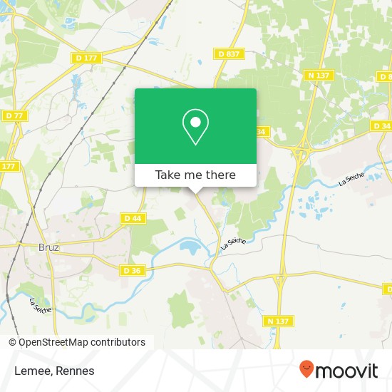 Lemee, 76 Avenue de la Chaussairie 35131 Chartres-de-Bretagne map