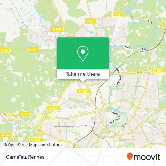 Mapa Camaïeu, 35760 Saint-Grégoire