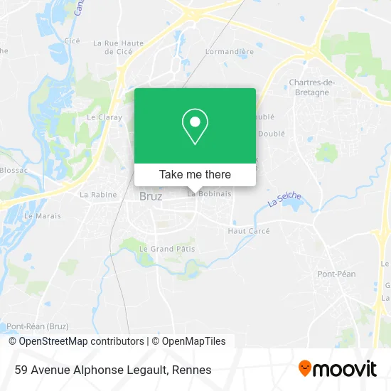 59 Avenue Alphonse Legault map