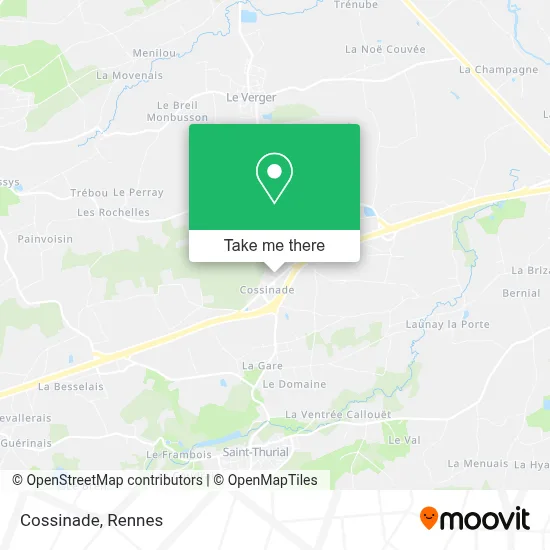 Cossinade map
