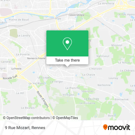 9 Rue Mozart map