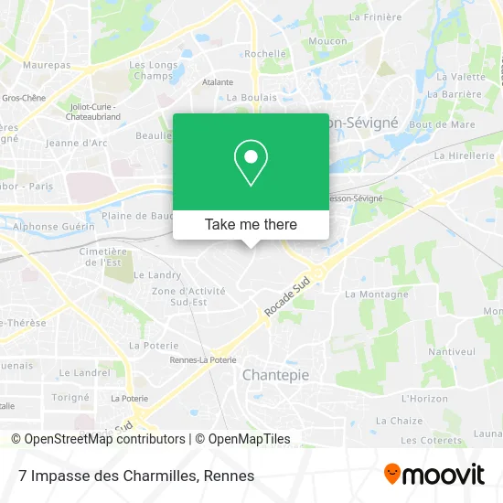 7 Impasse des Charmilles map