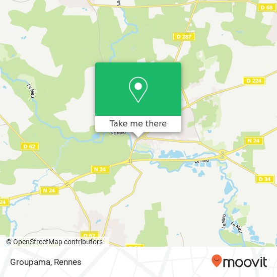 Groupama map