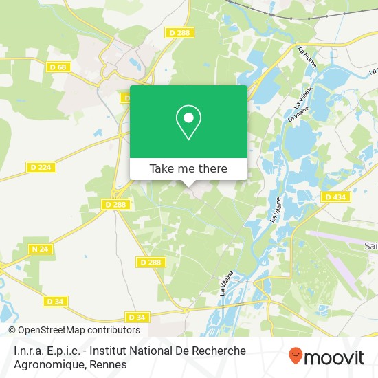 I.n.r.a. E.p.i.c. - Institut National De Recherche Agronomique map