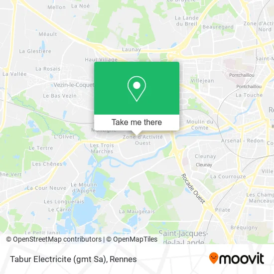 Tabur Electricite (gmt Sa) map