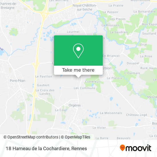 18 Hameau de la Cochardiere map