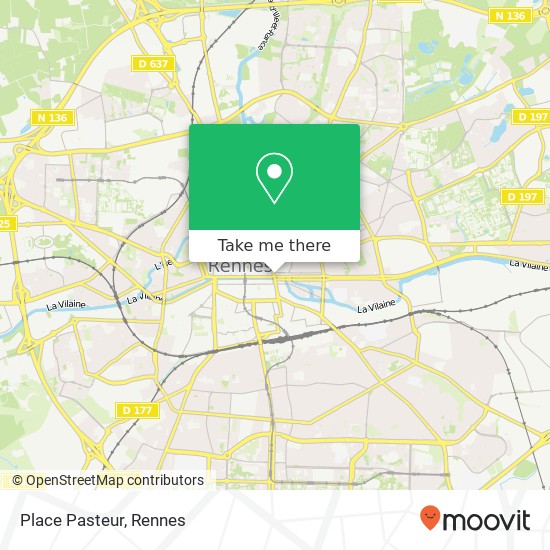 Place Pasteur map