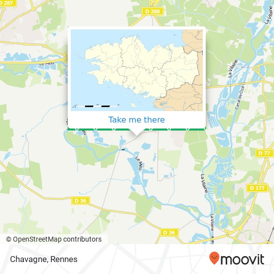 Chavagne map