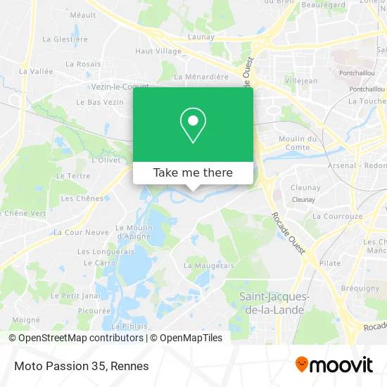 Moto Passion 35 map