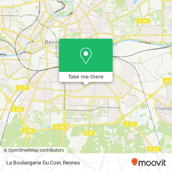 La Boulangerie Du Coin map