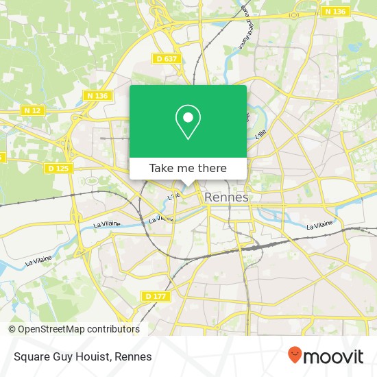 Square Guy Houist map