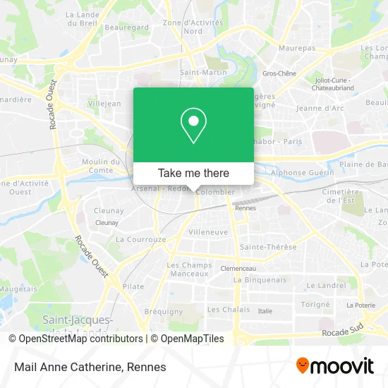 Mail Anne Catherine map