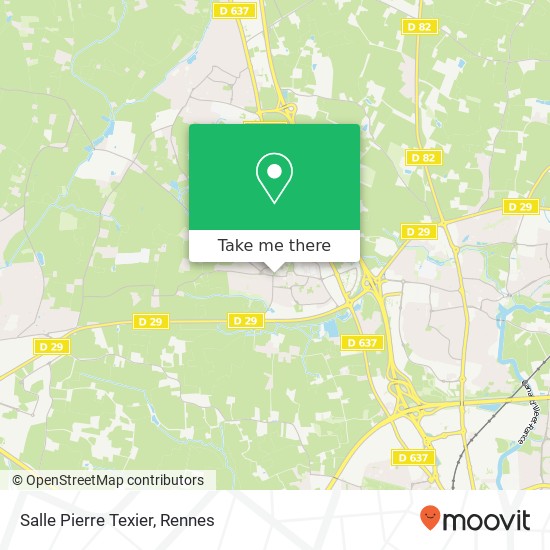 Salle Pierre Texier map