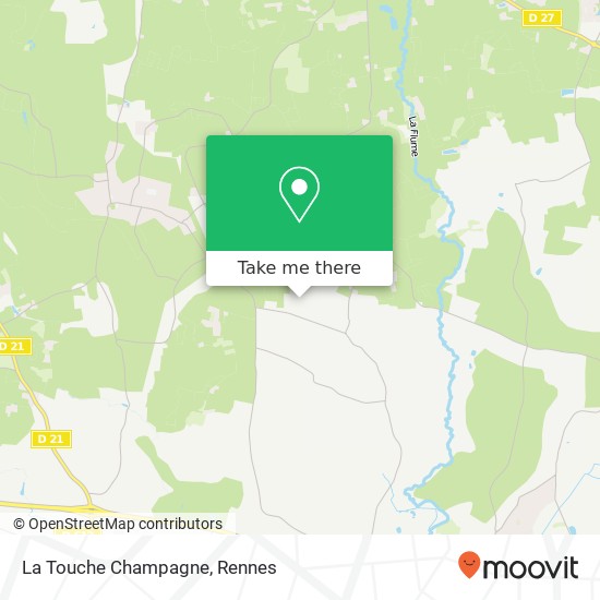 La Touche Champagne map
