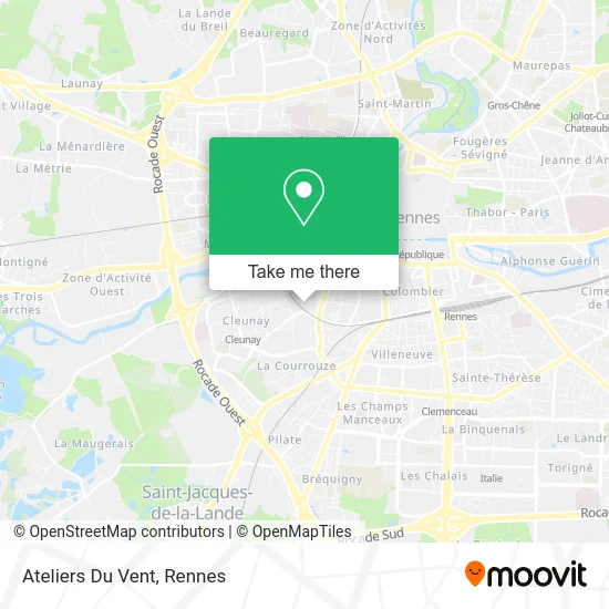 Ateliers Du Vent map