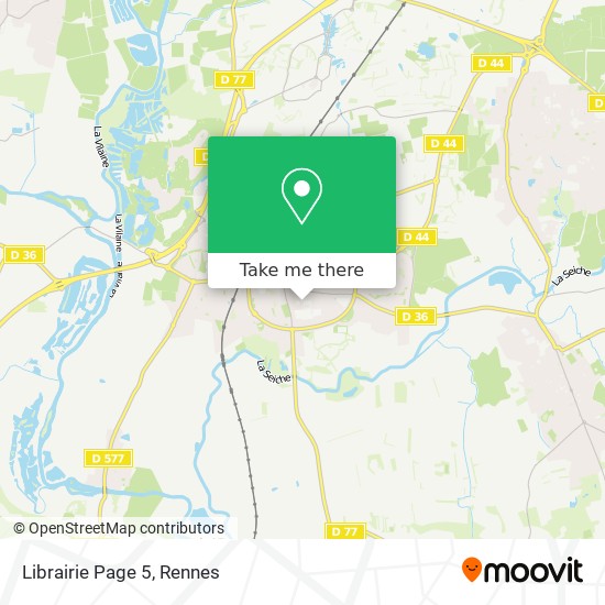 Librairie Page 5 map