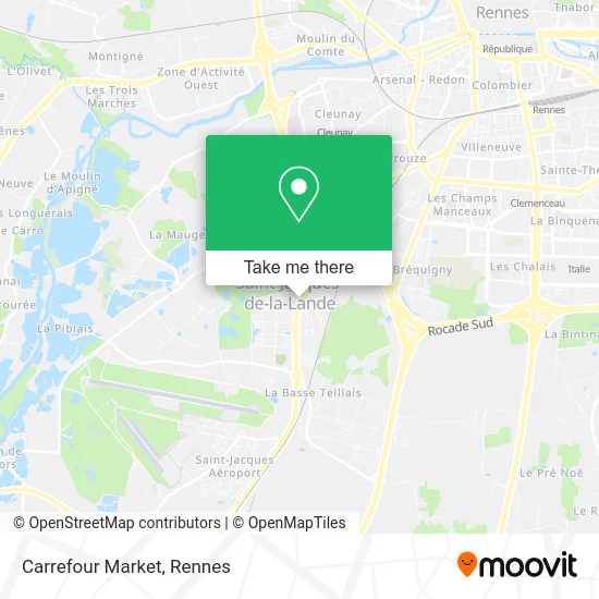 Carrefour Market map