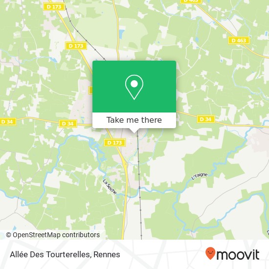 Allée Des Tourterelles map