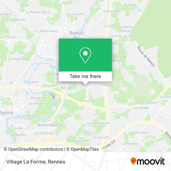 Village La Forme map