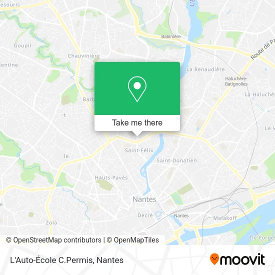 L'Auto-École C.Permis map