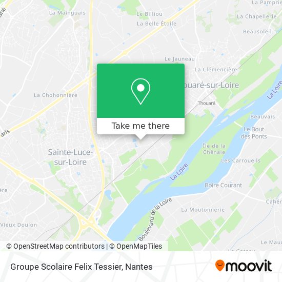 Groupe Scolaire Felix Tessier map