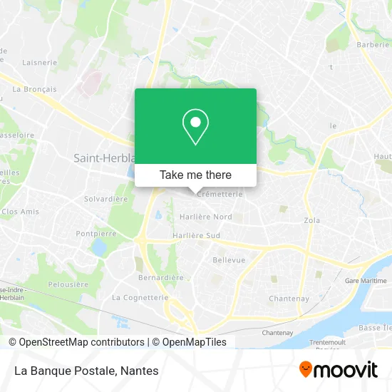 La Banque Postale map