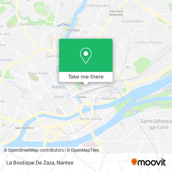 Mapa La Boutique De Zaza