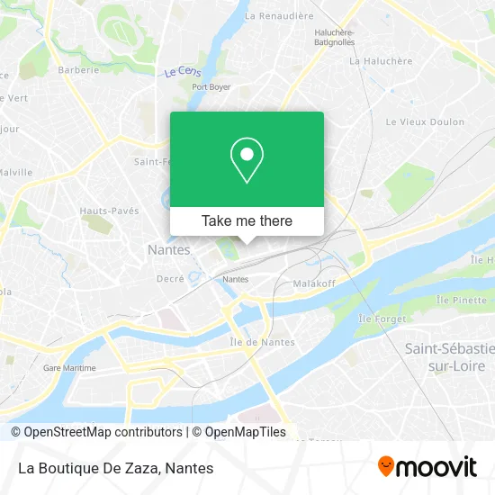 Mapa La Boutique De Zaza