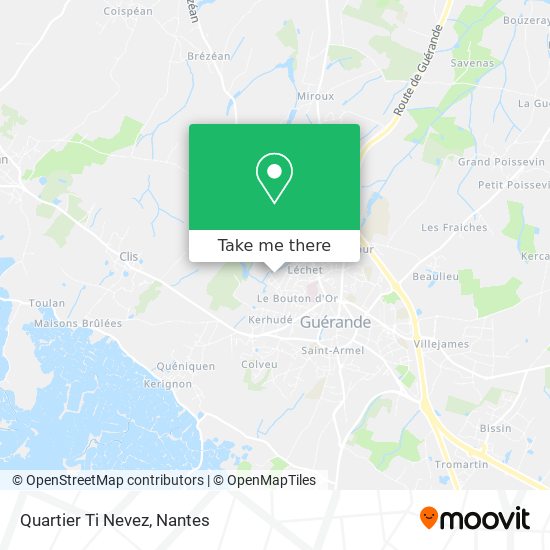 Quartier Ti Nevez map