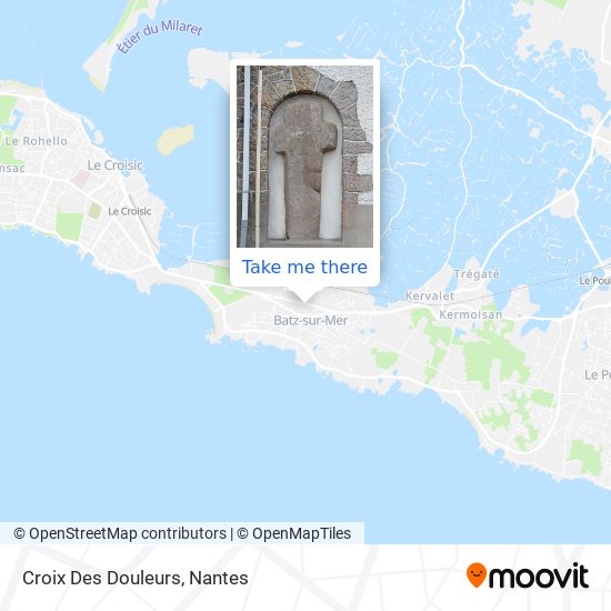 Croix Des Douleurs map