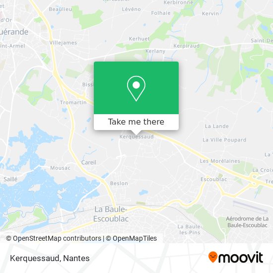 Kerquessaud map