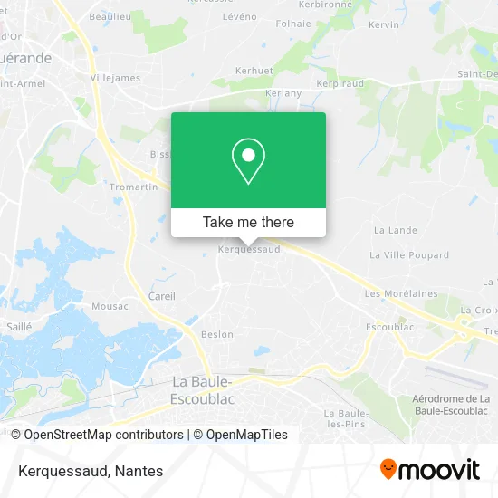 Kerquessaud map