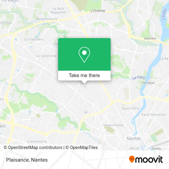 Plaisance map