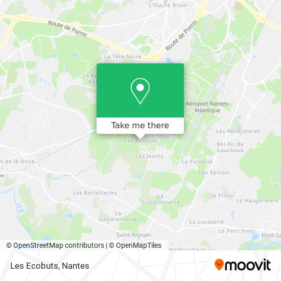 Les Ecobuts map