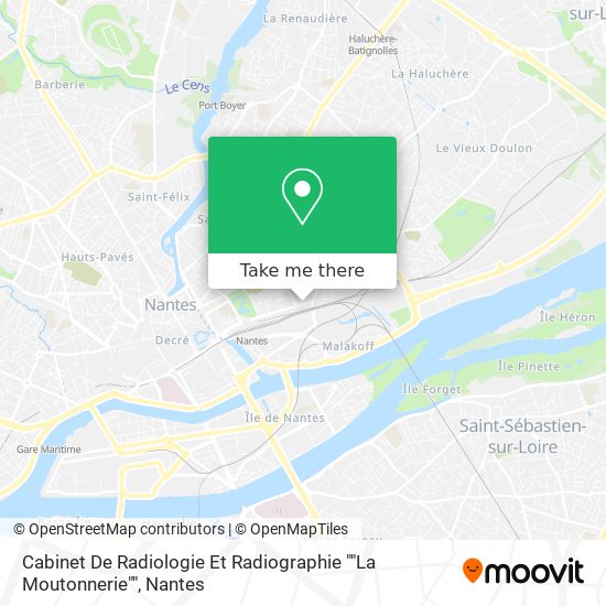 Cabinet De Radiologie Et Radiographie ""La Moutonnerie"" map