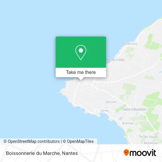 Mapa Boissonnerie du Marche