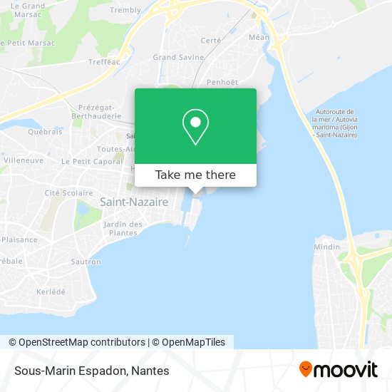 Sous-Marin Espadon map