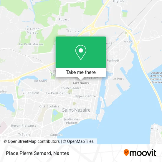 Place Pierre Semard map