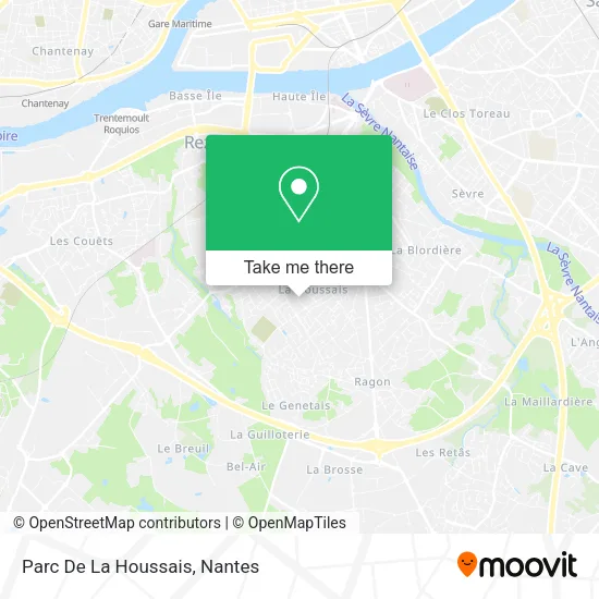 Parc De La Houssais map